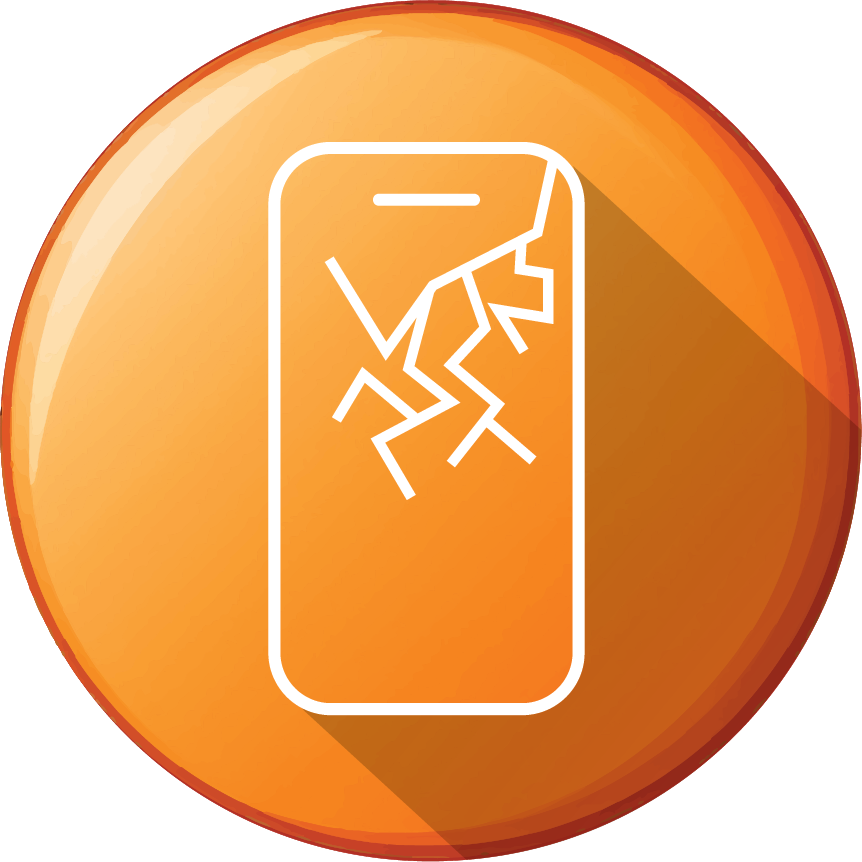 Galaxy Flip3 5G  Cracked Screen